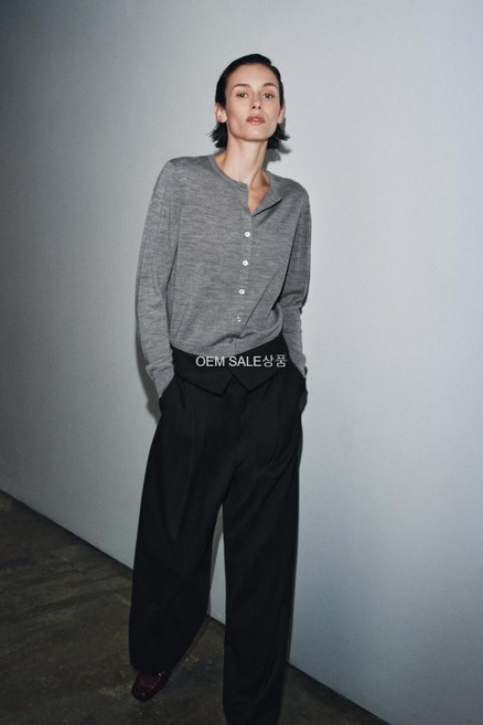 자라 OEM SALE 기본 스타일 니트 재킷 가디건 9598126