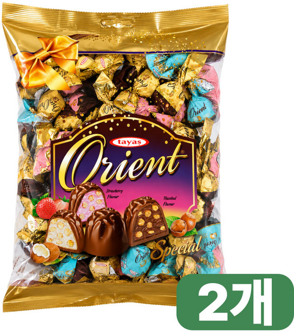 타야스 오리엔트 초콜릿 스페셜, 1kg, 2개