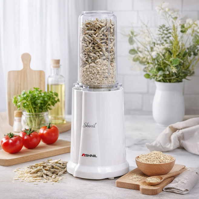 신일믹서기 과일 주스 선식 이유식 미니 소형 가정용 핸디형 다용도 믹서기, SFM-C21ENG, SFM-C21ENG