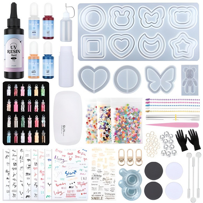 오로라데코덴 공예 쉐이커 만들기 중급C 세트 선물 패키지 박스, 세트상품, 1개