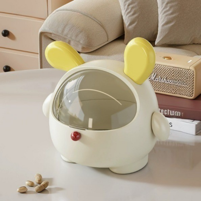 컴윗미 커피 호환용 캡슐 보관함 다용도 정리함, 1개, 옐로우