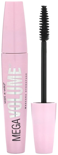 wet n wild 메가 볼륨 워터프루프 마스카라 C157A 베리 블랙 6ml(0.21fl oz) wild (웻 앤 와일드), wet n wild, 메가 볼륨 워터프루프 마스카라,, 1 - 쿠팡