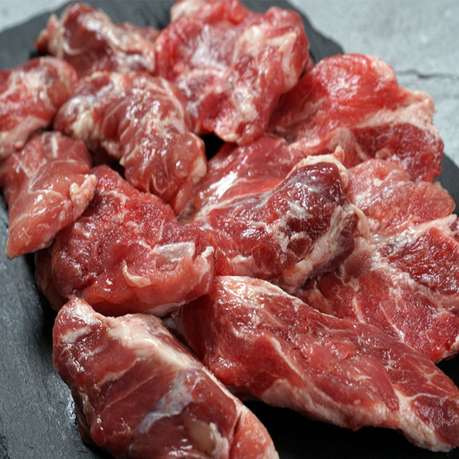 맛있는 한돈 돼지 도깨비살 한돈도깨비살 돼지고기 도깨비살 돼지 낙엽살 한돈 뒷고기, 1개, 500g