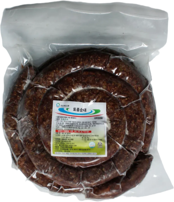 업소용 국내산 토종순대 고기순대 2kg 1개