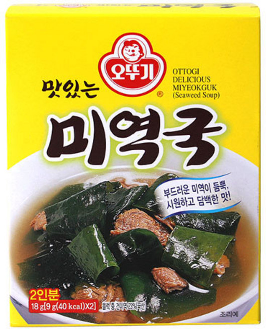 (무)오뚜기 미역국18g, 18g, 10개