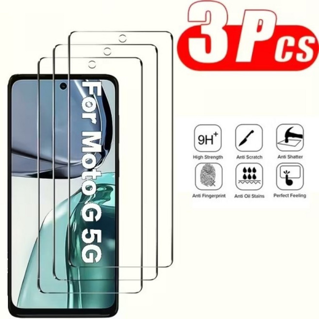 모토로라 모토 G54 G14 G34 G84 G04 G24 파워 4G HD 글래스 G06 G56 G85 G86 5G 스크린 보호필름 3개