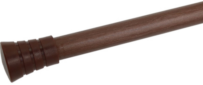 한국레일갤럭시 15mm 네오 커튼봉 커텐봉, 월넛