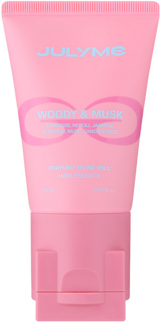 줄라이미 퍼퓸 촉촉한 글로우 밀크 헤어로션 헤어에센스 우디앤머스크 향, 1개, 80ml