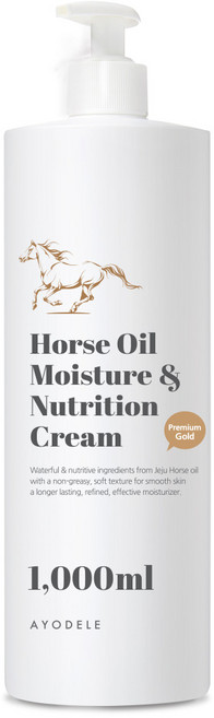 아요델 프리미엄 골드 청정제주 마유크림, 1L, 1개