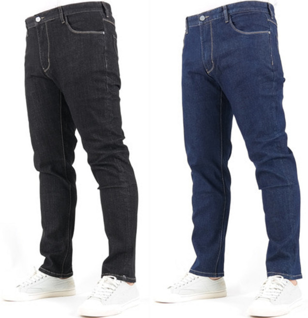 빅사이즈청바지 H0715 생지스판 허리32~46인치 사계절