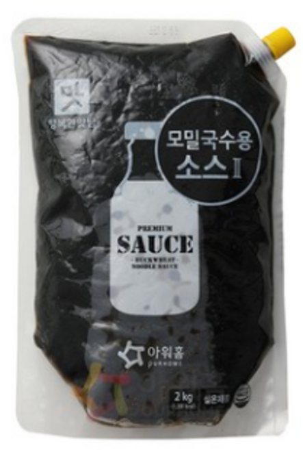 행복한맛남 모밀국수용 소스II, 1개, 2kg