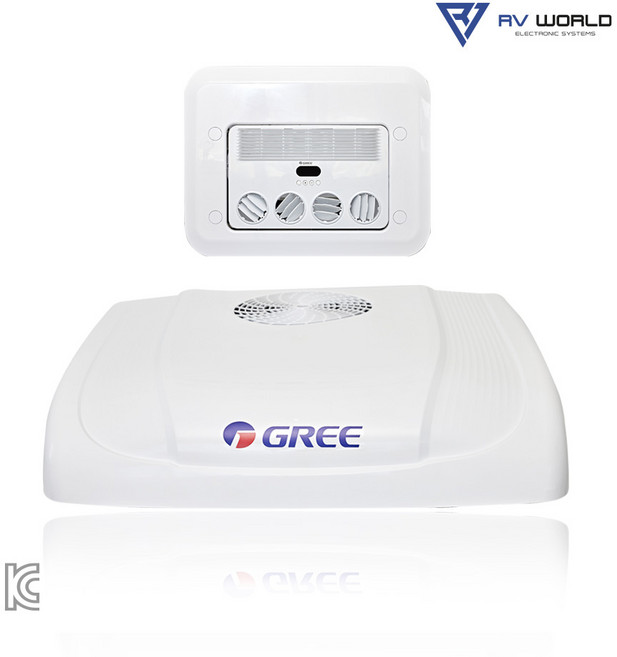 24v Gree 트럭 에어컨 대형 중형 화물차에어컨 무시동에컨 일체형 에어컨 화물차에어컨 알브이월드, 24V GREE 에어컨, 매립배관형