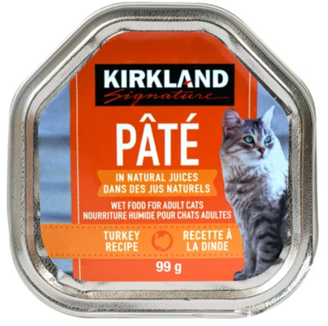 코스트코 커클랜드 시그니춰 파테타입 고양이 습식캔 낱개 판매, 1개, 99g, 칠면조