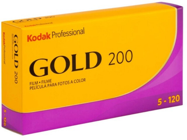 Kodak 柯達 Gold 200 彩色負片 120底片, 1個