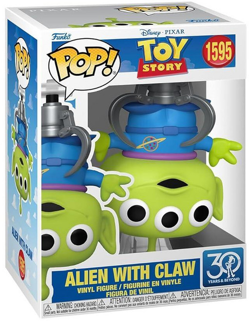 펀코 팝 디즈니: 토이 스토리 30주년 기념 발톱이 있는 외계인 수집용 비닐 피규어 선물 아이디어 상품 성인용 영화 팬 수집가 전시용 213199, Funko Pop 디즈니: 토이 스토리 30주년 기념