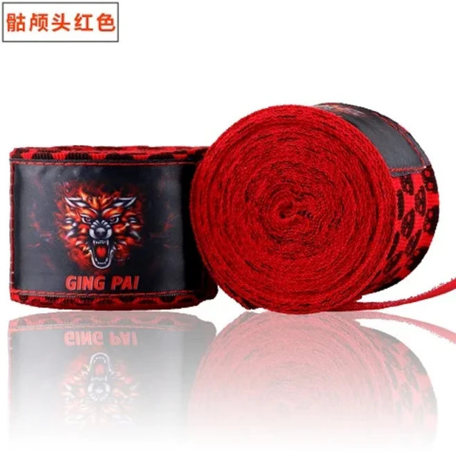 솔리드 컬러 5m/3m 2PCS 복싱 핸드 랩 붕대 펀칭 MuayThai MMA 훈련 장갑 손목 보호 주먹, 08 red, 02 3m, 01 China Mainland