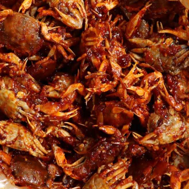 반찬단지 쌀게무침4kg 칠게무침 게튀김, 4kg, 1개