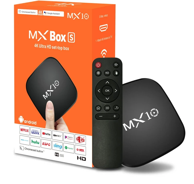 안드로이드 Tv 박스 1GB 8GB 미니 소형 Mx10 스마트 Tvbox 2 4g Wifi RK3228 쿼드 코어 셋톱 4K TV 듀얼, 01 1G plus 8G