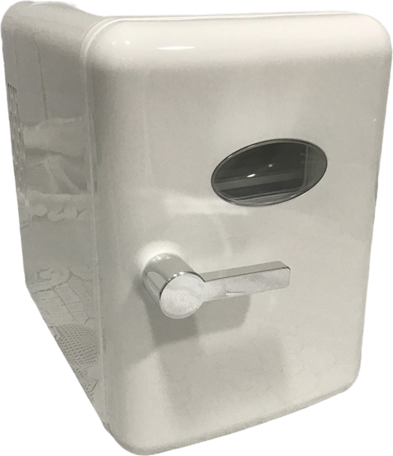 迷你美妝冰箱 家用小冰箱, 白色