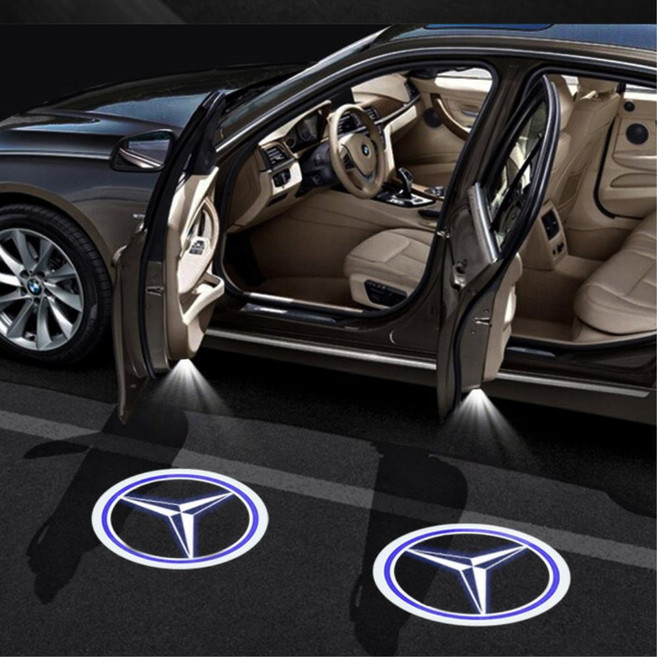 [소소마루] 선명한 빛 3D 유리가공 로고 LED 도어라이트 바닥램프 선명한빛 TP0000EIO, 1개