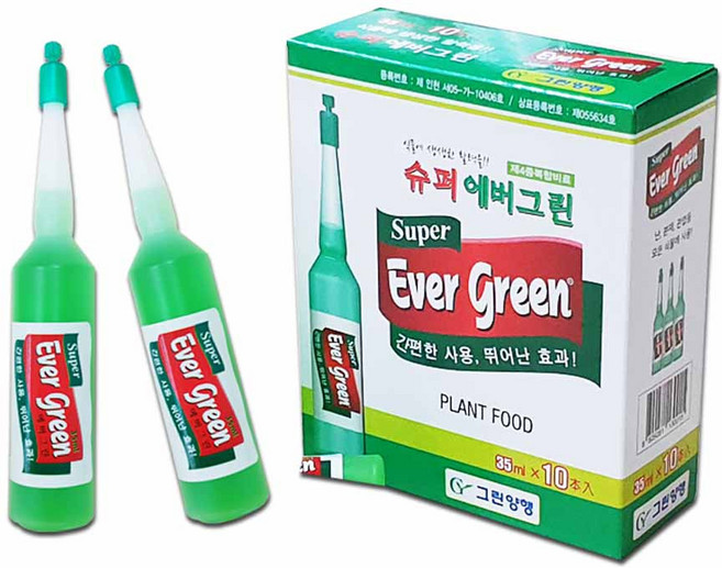 영농사 슈퍼에버그린 앰플 식물영양제, 30개
