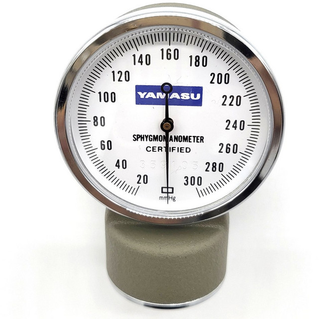 MRT-500 야마수혈압계 YAMASU 게이지 수동혈압계 메타만, 1개