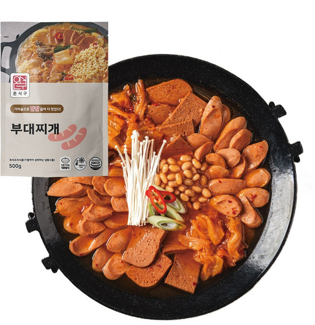 온식구 부대찌개, 1개, 500g