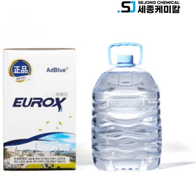 롯데정밀화학 유록스 요소수 10리터 정품 AdBlue 인증 자바라 포함, 1개, 10L