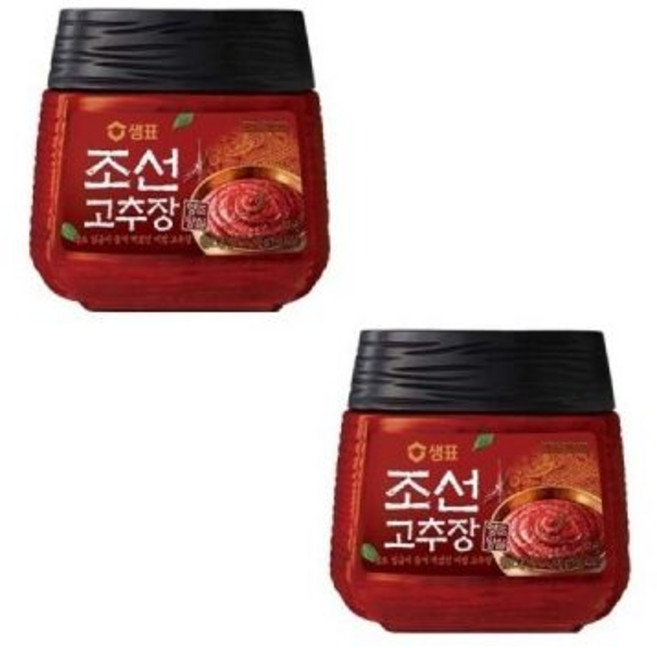 샘표 토장 1.9 kg 1개//된장//고추장, 샘표 조선 고추장 500g 2개//된장, 1개, 500g