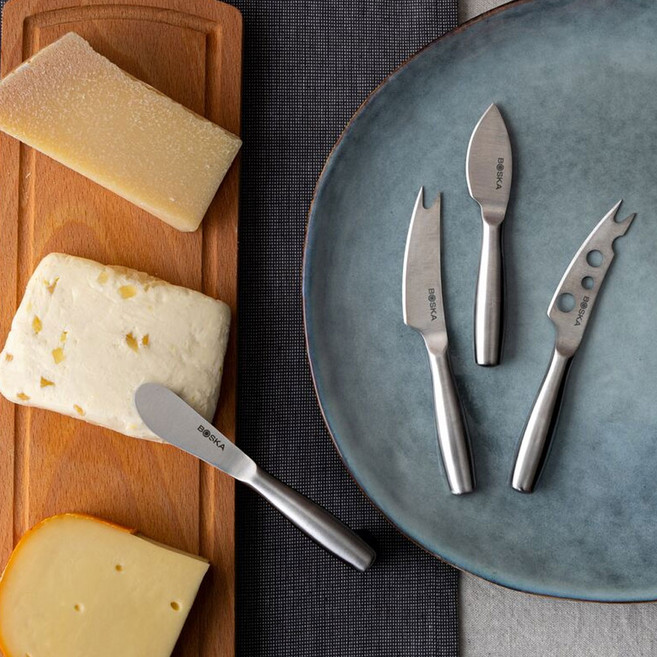 보스카 Copenhagen 스텐 치즈나이프 4종 세트, 1세트
