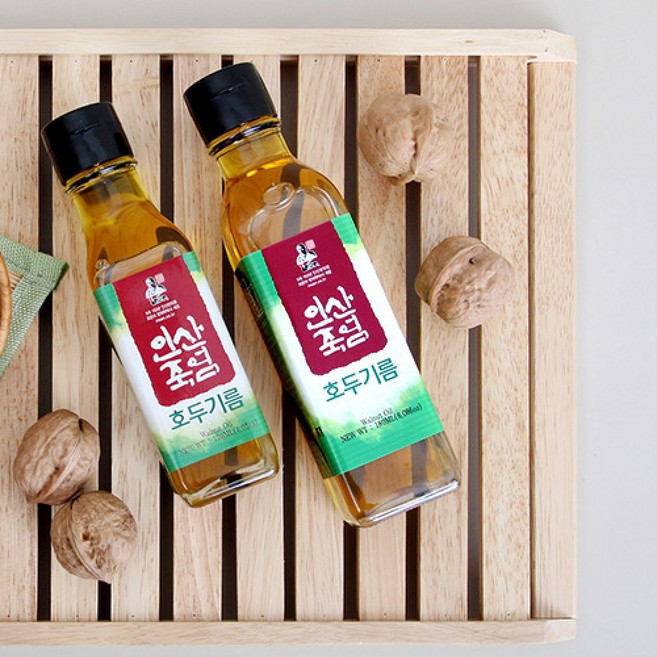 인산호두기름 국산 호두 월넛 씨유 기름 오일 120ml