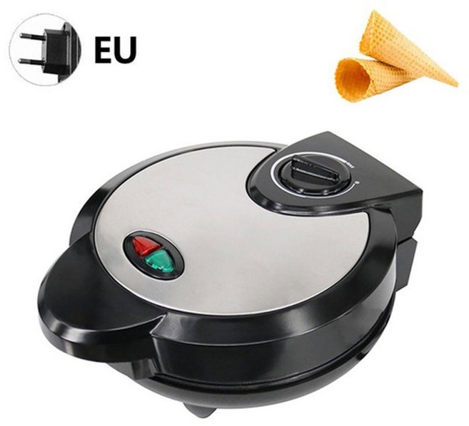 와플메이커 와플 크로플 기계 업소용 가정용 아침 식사 계란말이 전기 베이킹 팬 베이킹 콘 메이커 수제 아이스크림 콘, 유럽 ​​연합