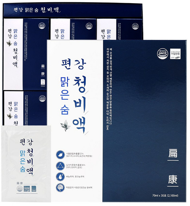 편강 맑은 숨 청비액 70ml x 30포, 1개