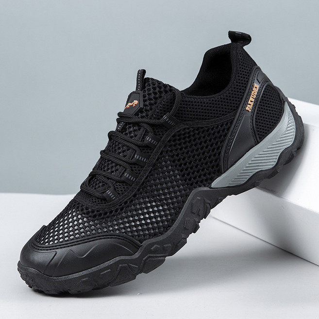 ANYOU 남자 여름 운동화 통기성 메쉬 편안한 런닝화 스니커즈