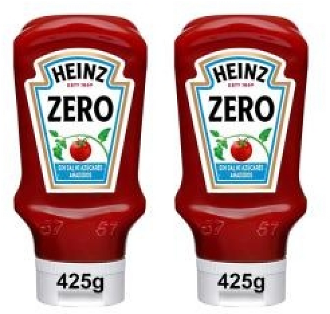 하인즈 Ketchup zero sugar 케찹 소금 슈가 설탕 제로, 1개, 400ml