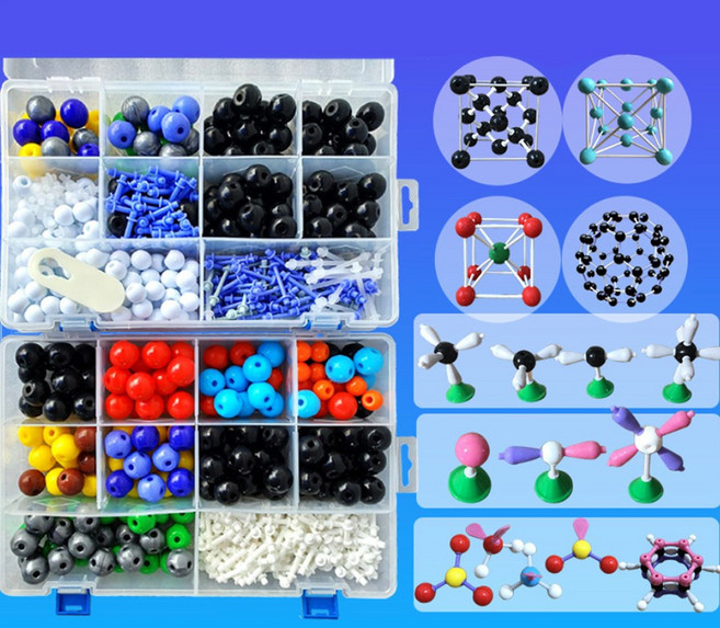 유기 분자 결정 구조 모형 (고급형)