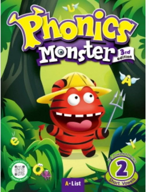 Phonics Monster 3rd Edition_Teacher's Book 2, A*LIST, 초등 1학년