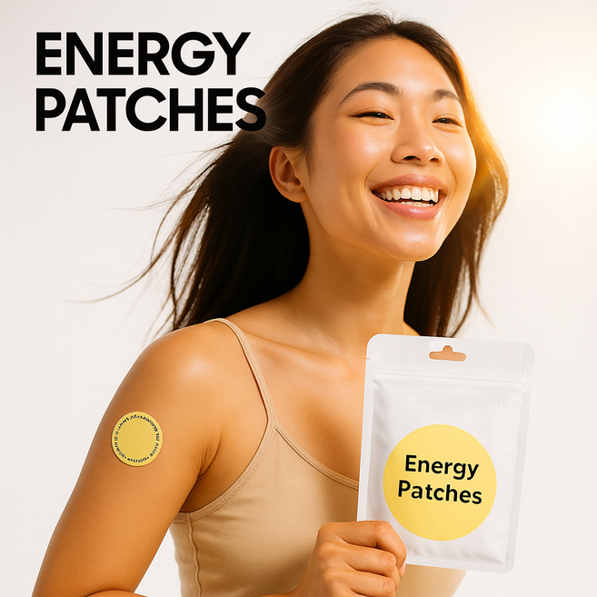 에너지 패치 비타민패치 붙이는 에너지 패치 아르기닌패치 전신 피로 회복 근육 이완 목 어깨 허리 무릎 종아리 발목 팔꿈치 손목 손가락 다리 발바닥 등 다양한 부위 사용 가능, 1개, 30개입