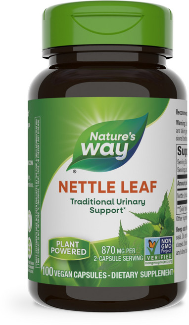 네이쳐스웨이 네틀 리프 435mg 베지테리안 캡슐, 1개, 100정