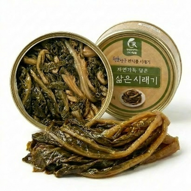 시래기 캔나물 양구 펀치볼 10개입 국산 통조림, 5개, 120g