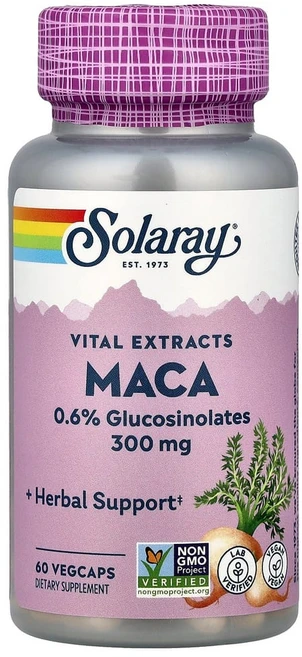 솔라레이 마카 300mg 베지 캡슐 60정, 1개 - 쿠팡