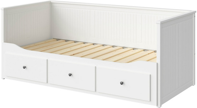 [이케아] HEMNES 헴네스 데이베드프레임+서랍3 703.493.27