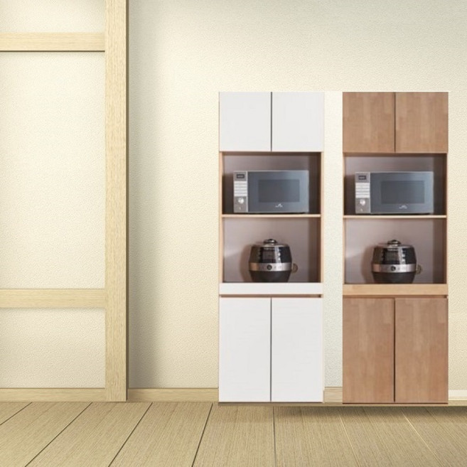 디자인 캐슬 다용도 1800 렌지대 3COLORS / 주방수납장 키큰렌지대 BUCKSHEE LIFE, 5단, 우드