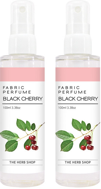 더허브샵 섬유향수, 블랙체리, 100ml, 2개