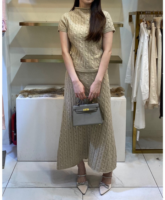 [애셔] 꽈베기투피스셋업