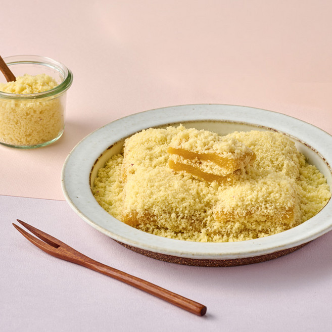 [떡보의하루 본사] 카스테라 호박인절미 전국150여개 매장 직접배달, 45g, 40개