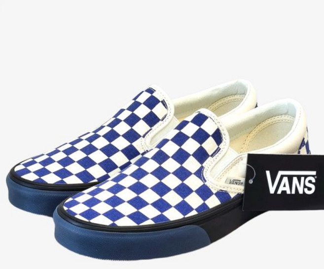 반스 클래식 슬립온 체커보드 VN000EACGJT