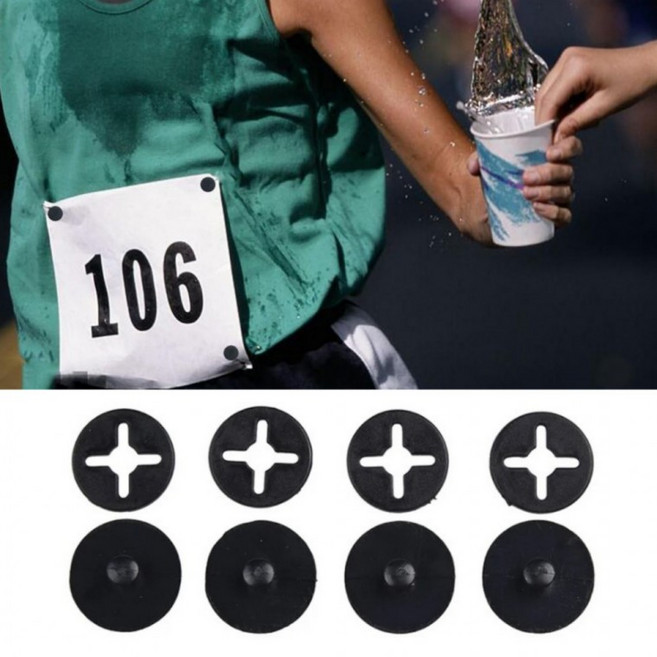 러닝 마라톤 배번호 고정 버튼, 상세페이지 참조