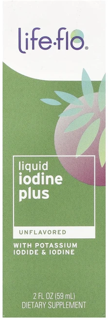Life-flo 액상 요오드 플러스 요오드화칼륨 및 요오드 함유 무맛 150mcg 59ml(2fl oz), Lifeflo액상요오드플러스요오드화칼륨및요오드함유무맛1, 1개, 59ml - 쿠팡