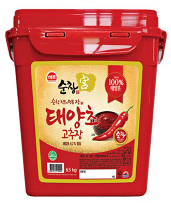 원하프순창궁태양초고추장6.5kg/해표총알배송, 6.5kg, 1개